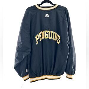 Starter Vintage NWT Pittsburgh Penguins NHL Hockey Pullover Size 2XL
